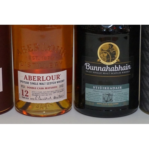 94 - Two 70cl bottles of single malt whisky, comprising: Bunnahabhain 'Stiuireadair', 46.3% abv; and Aber... 