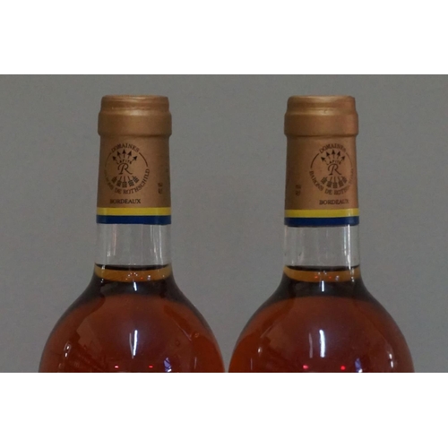 98 - Two 75cl bottles of Chateau Rieussec, 1999, 1st Sauternes. (2)