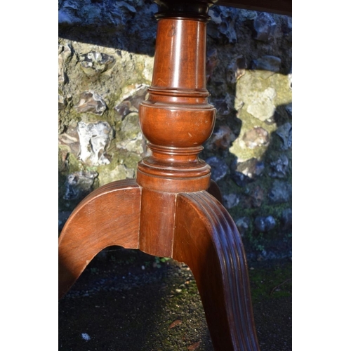 1015 - A pair of reproduction mahogany console tables, 122cm wide x 62cm deep x 75cm high.