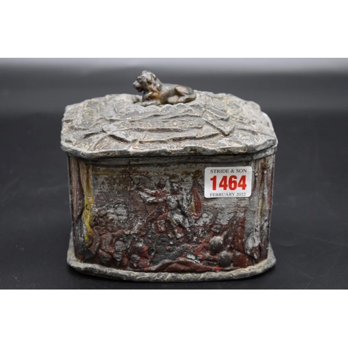 lead tobacco box Victorian Small Crimea War Box. For Sale at Ruby Lane Measures 4 x 2 x 5/8 Help figure out old lead