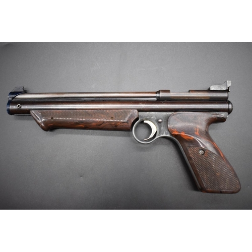 1729 - A Crossman Medallist II Model 1300 .22 calibre under lever air pistol.