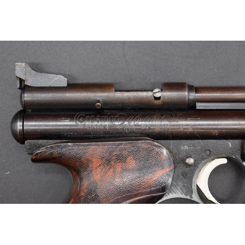 1729 - A Crossman Medallist II Model 1300 .22 calibre under lever air pistol.