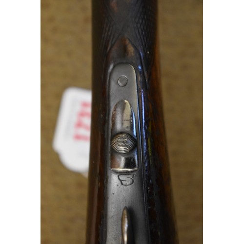 1731 - An AYA 12 bore side by side boxlock shotgun, non ejector, Serial Number: 341347.