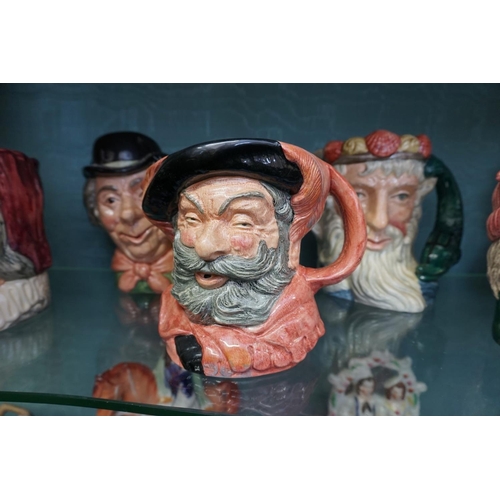 1083 - Ten Royal Doulton character jugs. 