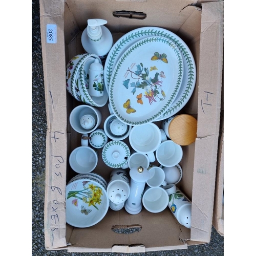 1072 - A large collection of Portmeirion china.