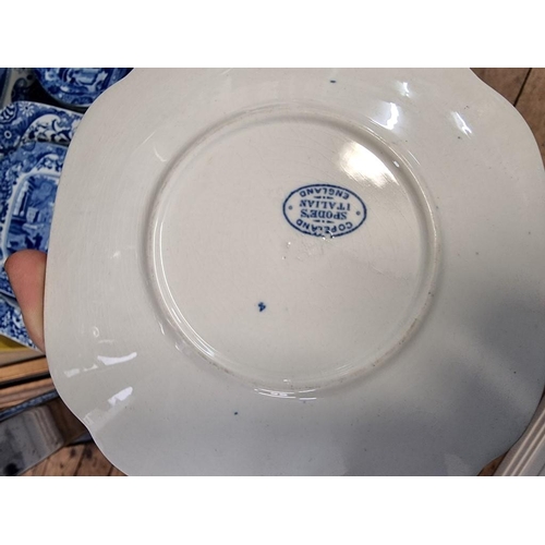 1073 - WITHDRAWN FROM SALE A quantity of Copeland Spode blue and white tea and dinnerware. ... 