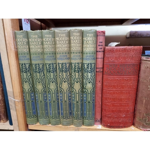 112 - BAKING/COOKERY: KIRKLAND (John): 'The Modern Baker Confectioner and Caterer..', London, Gresham... 