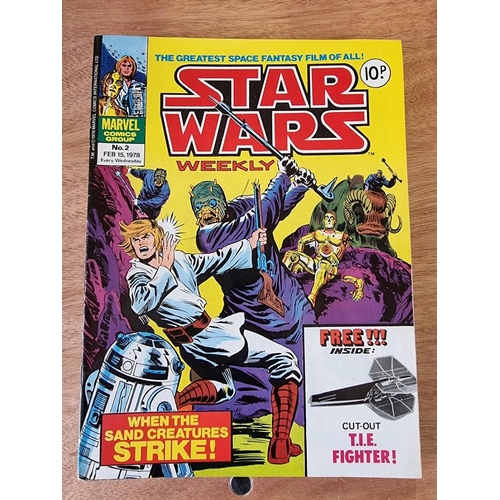 308 - STAR WARS WEEKLY: 12 issues No.1 Feb 8 1978 - No.12 April 26. (12)