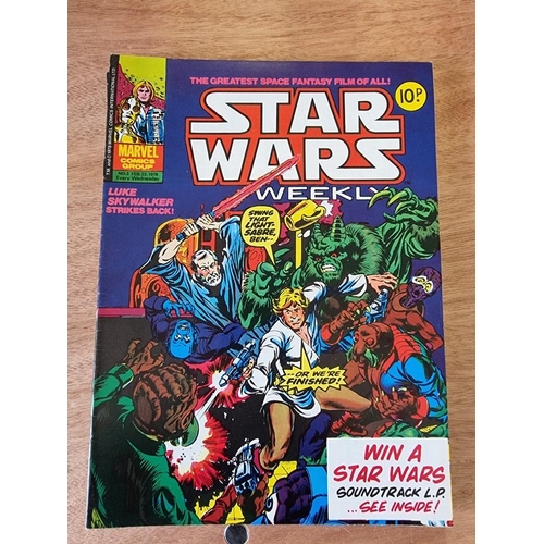 308 - STAR WARS WEEKLY: 12 issues No.1 Feb 8 1978 - No.12 April 26. (12)