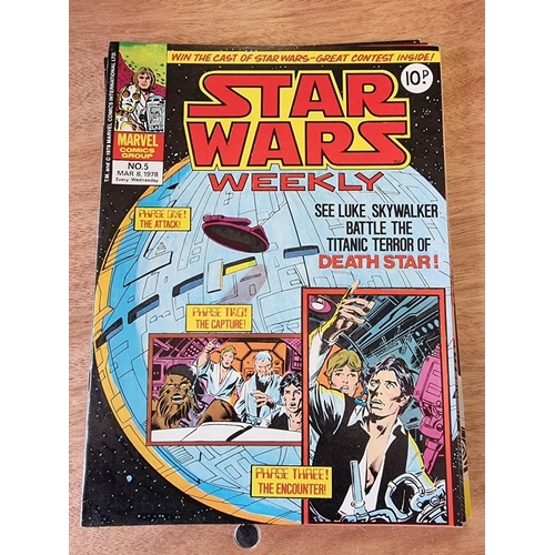 308 - STAR WARS WEEKLY: 12 issues No.1 Feb 8 1978 - No.12 April 26. (12)