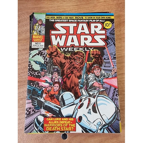 308 - STAR WARS WEEKLY: 12 issues No.1 Feb 8 1978 - No.12 April 26. (12)