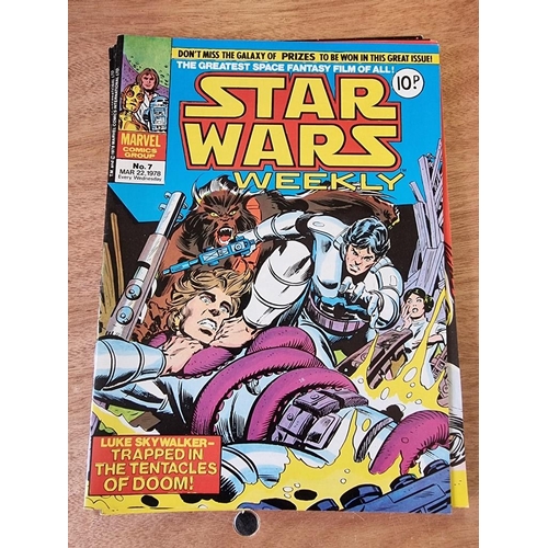 308 - STAR WARS WEEKLY: 12 issues No.1 Feb 8 1978 - No.12 April 26. (12)