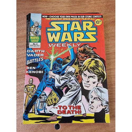 308 - STAR WARS WEEKLY: 12 issues No.1 Feb 8 1978 - No.12 April 26. (12)