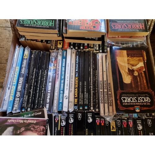 309 - PAPERBACK HORROR: collection of approx 91 books, paperback horror pub. Pan and others, to inclu... 