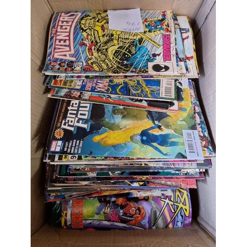 311 - COMICS: a miscellany, approx 174 issues in box, to include The Avengers: Fantastic Four: Captain Ame... 