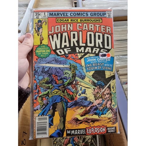 316 - JOHN CARTER, WARLORD OF MARS: group of approx 17 various issues pub. Marvel: with approx 2... 