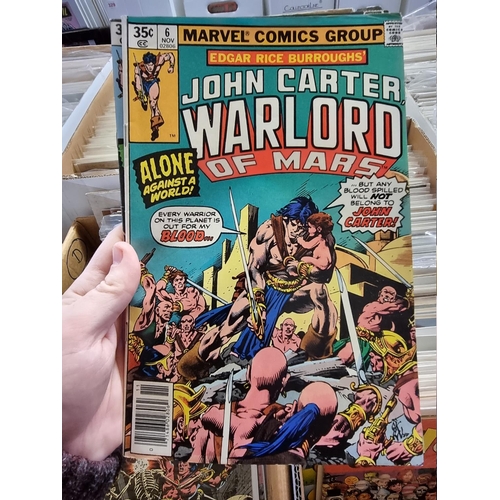 316 - JOHN CARTER, WARLORD OF MARS: group of approx 17 various issues pub. Marvel: with approx 2... 