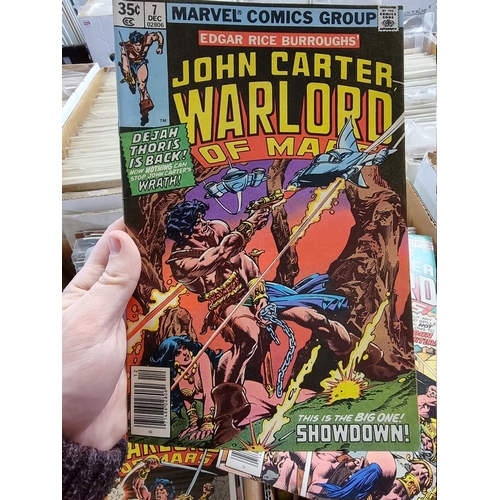 316 - JOHN CARTER, WARLORD OF MARS: group of approx 17 various issues pub. Marvel: with approx 2... 