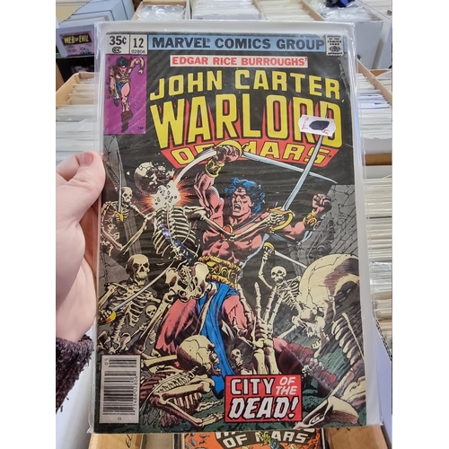 316 - JOHN CARTER, WARLORD OF MARS: group of approx 17 various issues pub. Marvel: with approx 2... 