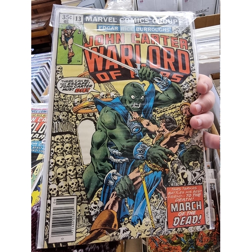 316 - JOHN CARTER, WARLORD OF MARS: group of approx 17 various issues pub. Marvel: with approx 2... 