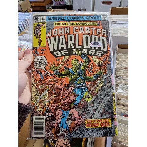 316 - JOHN CARTER, WARLORD OF MARS: group of approx 17 various issues pub. Marvel: with approx 2... 