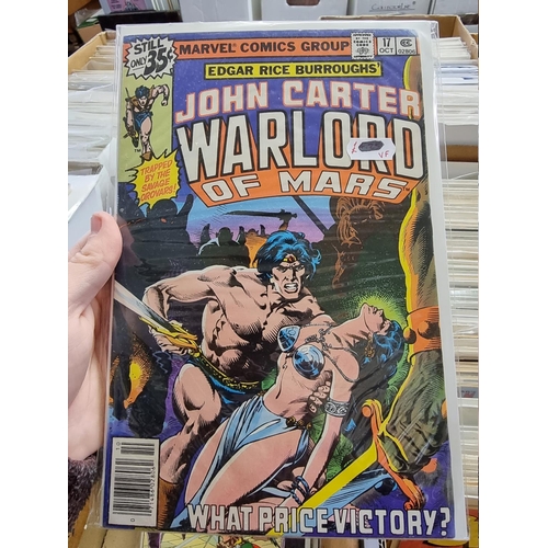 316 - JOHN CARTER, WARLORD OF MARS: group of approx 17 various issues pub. Marvel: with approx 2... 