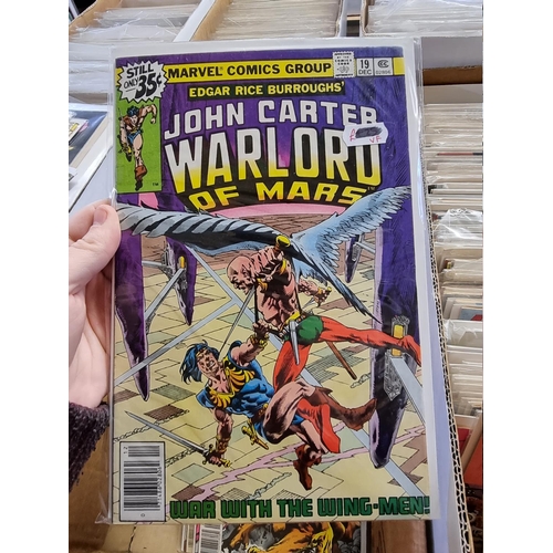 316 - JOHN CARTER, WARLORD OF MARS: group of approx 17 various issues pub. Marvel: with approx 2... 