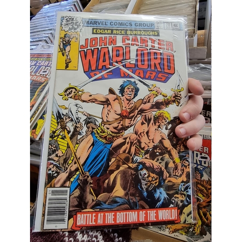 316 - JOHN CARTER, WARLORD OF MARS: group of approx 17 various issues pub. Marvel: with approx 2... 