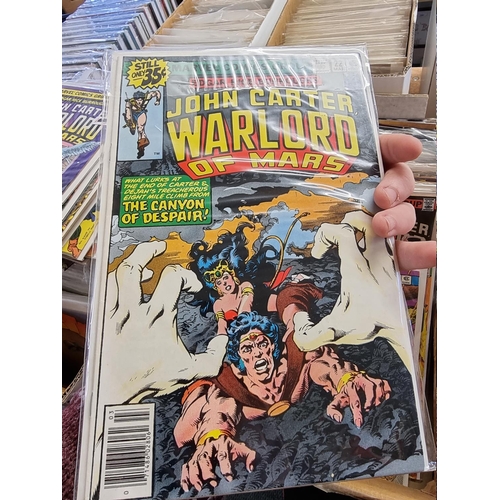 316 - JOHN CARTER, WARLORD OF MARS: group of approx 17 various issues pub. Marvel: with approx 2... 