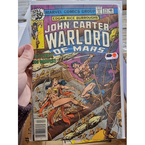 316 - JOHN CARTER, WARLORD OF MARS: group of approx 17 various issues pub. Marvel: with approx 2... 