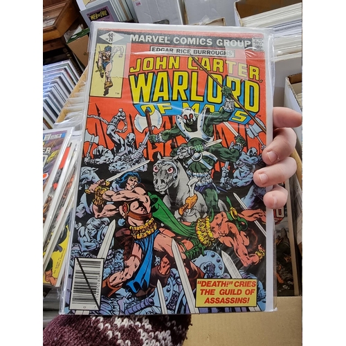 316 - JOHN CARTER, WARLORD OF MARS: group of approx 17 various issues pub. Marvel: with approx 2... 