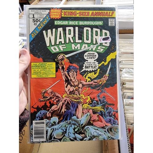 316 - JOHN CARTER, WARLORD OF MARS: group of approx 17 various issues pub. Marvel: with approx 2... 