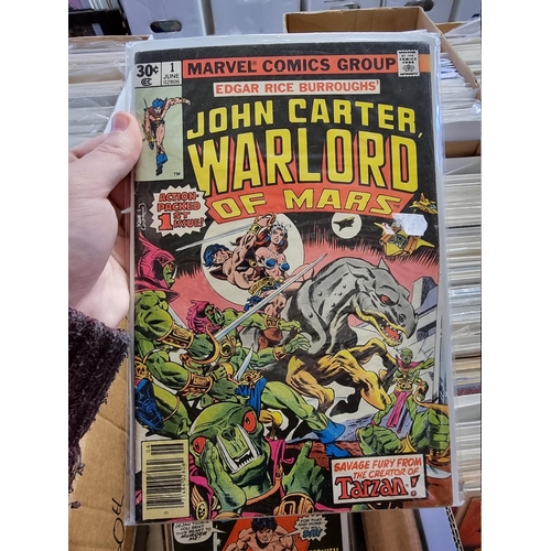 316 - JOHN CARTER, WARLORD OF MARS: group of approx 17 various issues pub. Marvel: with approx 2... 