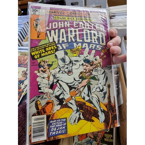 316 - JOHN CARTER, WARLORD OF MARS: group of approx 17 various issues pub. Marvel: with approx 2... 