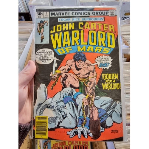 316 - JOHN CARTER, WARLORD OF MARS: group of approx 17 various issues pub. Marvel: with approx 2... 