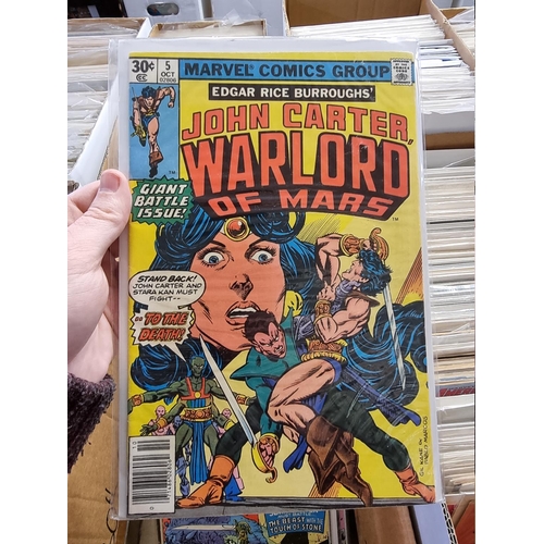 316 - JOHN CARTER, WARLORD OF MARS: group of approx 17 various issues pub. Marvel: with approx 2... 