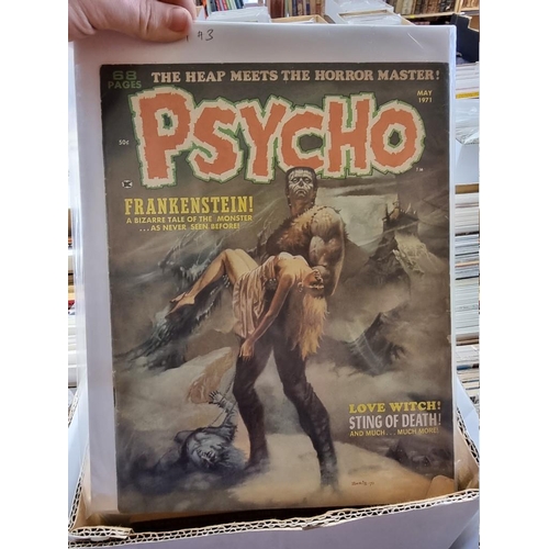 319 - PSYCHO COMIC: group of 10 issues, early 1970s to include Vol.1 #3-5: Nightmare (Vol.1 #2-10), and ot... 