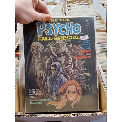 319 - PSYCHO COMIC: group of 10 issues, early 1970s to include Vol.1 #3-5: Nightmare (Vol.1 #2-10), and ot... 