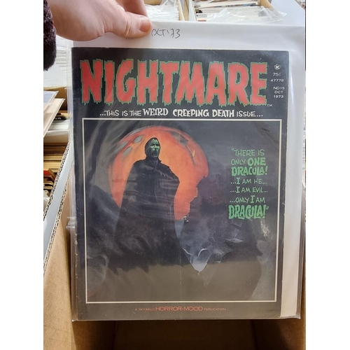 319 - PSYCHO COMIC: group of 10 issues, early 1970s to include Vol.1 #3-5: Nightmare (Vol.1 #2-10), and ot... 