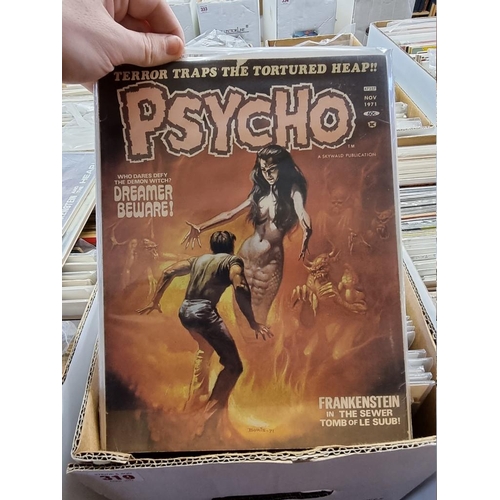 319 - PSYCHO COMIC: group of 10 issues, early 1970s to include Vol.1 #3-5: Nightmare (Vol.1 #2-10), and ot... 