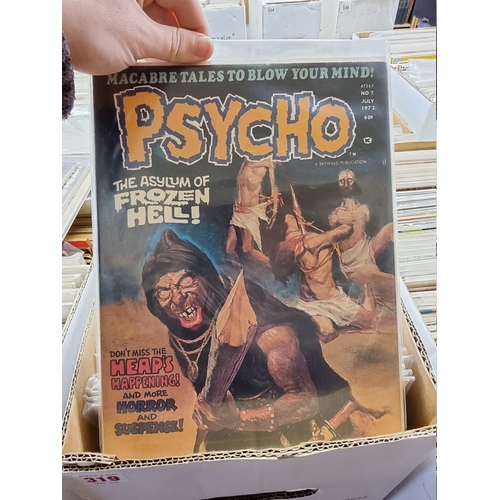 319 - PSYCHO COMIC: group of 10 issues, early 1970s to include Vol.1 #3-5: Nightmare (Vol.1 #2-10), and ot... 