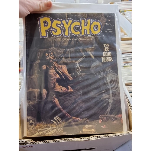 319 - PSYCHO COMIC: group of 10 issues, early 1970s to include Vol.1 #3-5: Nightmare (Vol.1 #2-10), and ot... 