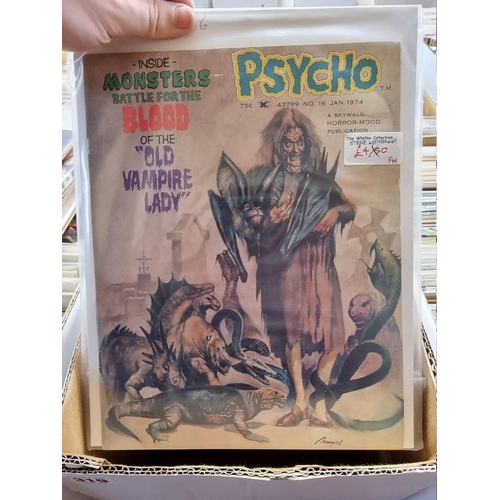 319 - PSYCHO COMIC: group of 10 issues, early 1970s to include Vol.1 #3-5: Nightmare (Vol.1 #2-10), and ot... 