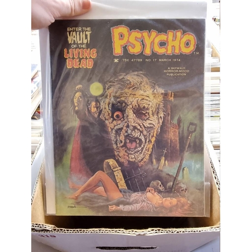 319 - PSYCHO COMIC: group of 10 issues, early 1970s to include Vol.1 #3-5: Nightmare (Vol.1 #2-10), and ot... 