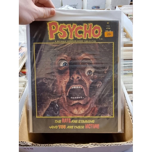 319 - PSYCHO COMIC: group of 10 issues, early 1970s to include Vol.1 #3-5: Nightmare (Vol.1 #2-10), and ot... 