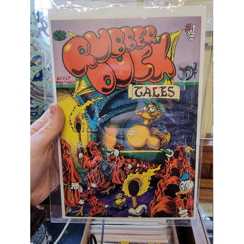 321 - UNDERGROUND COMICS: a mixed collection of approx 80 underground comics, titles including: Rubbe... 