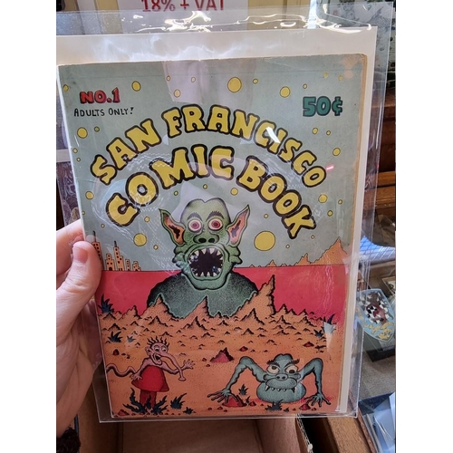 321 - UNDERGROUND COMICS: a mixed collection of approx 80 underground comics, titles including: Rubbe... 