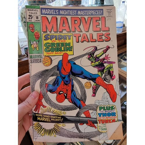 324 - MARVEL COMICS: a group of approx 145 vintage Marvel comics, largely Marvel Tales and the Amazin... 