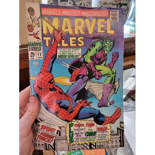 324 - MARVEL COMICS: a group of approx 145 vintage Marvel comics, largely Marvel Tales and the Amazin... 