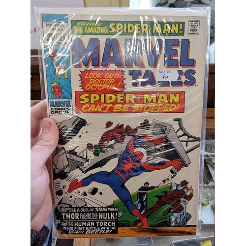 324 - MARVEL COMICS: a group of approx 145 vintage Marvel comics, largely Marvel Tales and the Amazin... 